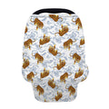 Japanese Tiger Pattern Print Baby Seat Cover