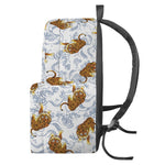 Japanese Tiger Pattern Print Backpack