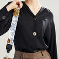 Japanese Tiger Pattern Print Bag Strap