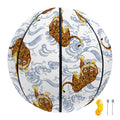 Japanese Tiger Pattern Print Basketball