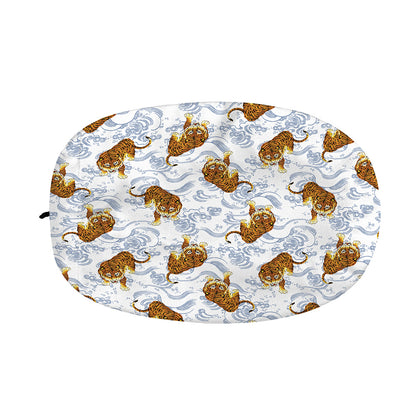 Japanese Tiger Pattern Print Car Side Mirror Covers