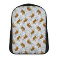Japanese Tiger Pattern Print Casual Backpack
