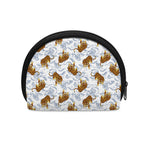 Japanese Tiger Pattern Print Coin Purse