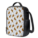 Japanese Tiger Pattern Print Crossbody Lunch Bag