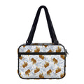 Japanese Tiger Pattern Print Double Strap Bible Bag