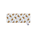 Japanese Tiger Pattern Print Extended Mouse Pad