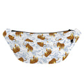 Japanese Tiger Pattern Print Fanny Pack