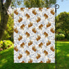 Japanese Tiger Pattern Print Garden Flag