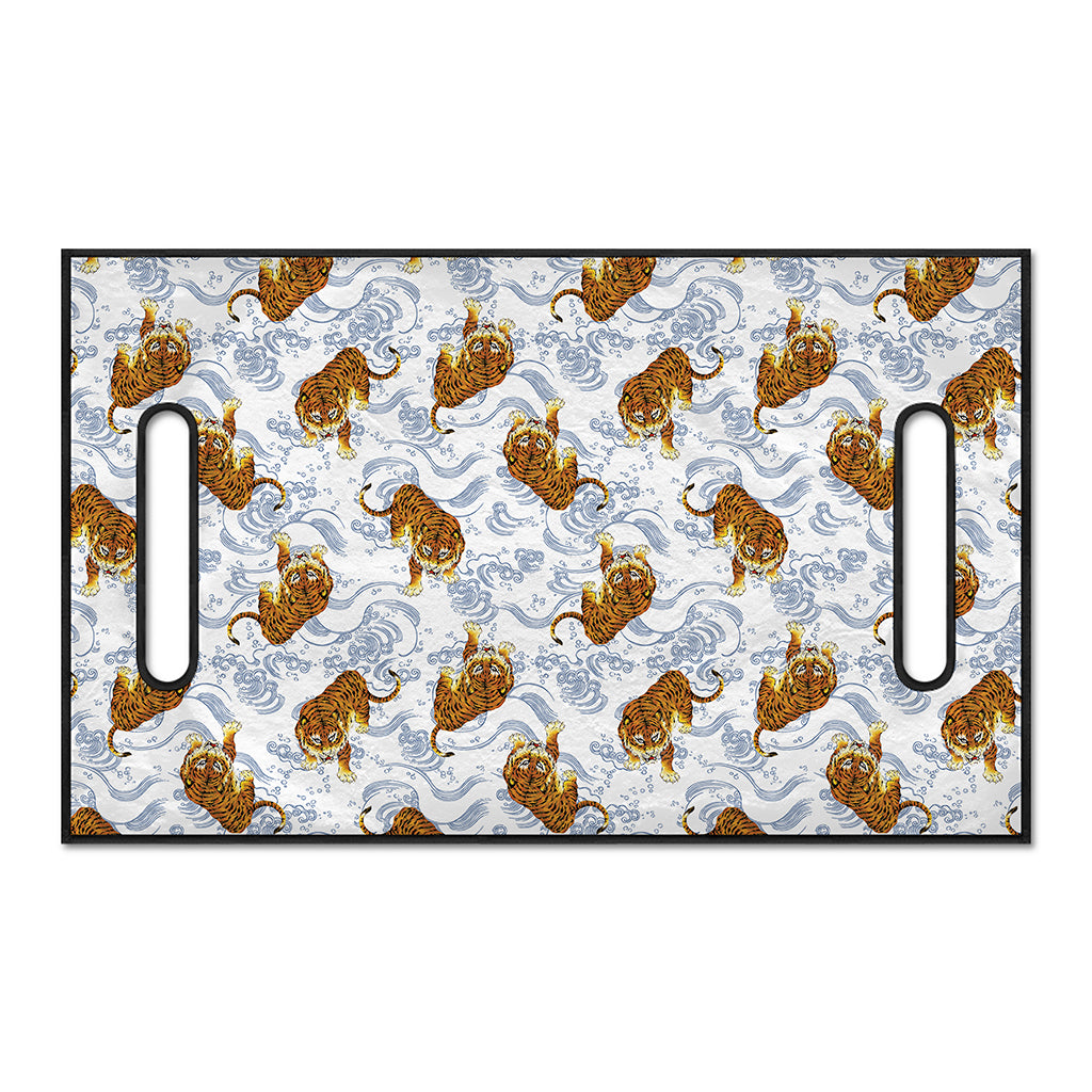 Japanese Tiger Pattern Print Golf Cart Seat Cover