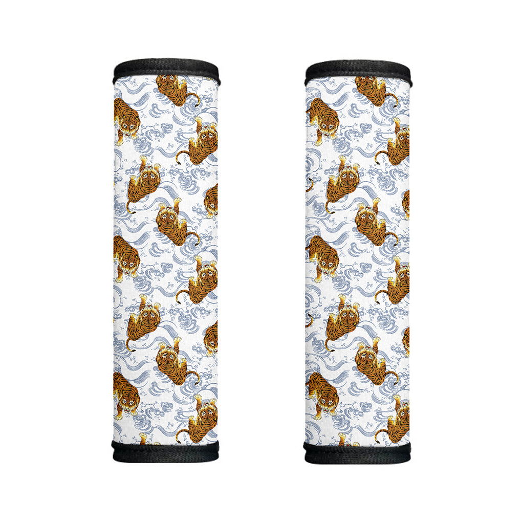 Japanese Tiger Pattern Print Handle Covers