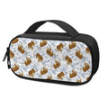 Japanese Tiger Pattern Print Portable Cooler Travel Case