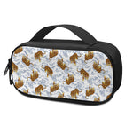 Japanese Tiger Pattern Print Insulin Cooler Travel Case