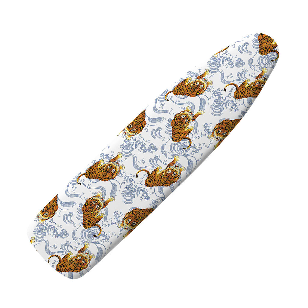 Japanese Tiger Pattern Print Ironing Board Cover