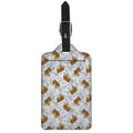 Japanese Tiger Pattern Print Luggage Tag