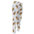 Japanese Tiger Pattern Print Men's Compression Pants