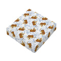 Japanese Tiger Pattern Print Outdoor Seat Cushion Cover