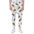 Japanese Tiger Pattern Print Joggers