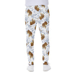 Japanese Tiger Pattern Print Scuba Joggers