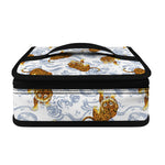 Japanese Tiger Pattern Print Small Lunch Bag