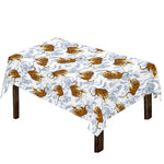 Japanese Tiger Pattern Print Tablecloth