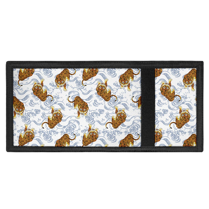 Japanese Tiger Pattern Print Trifold Wallet