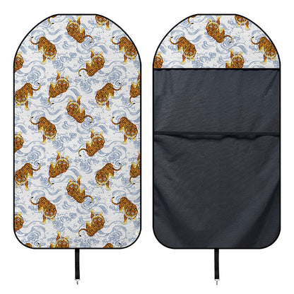 Japanese Tiger Pattern Print Waterproof Car Seat Cover
