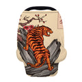 Japanese Tiger Tattoo Print Baby Seat Cover