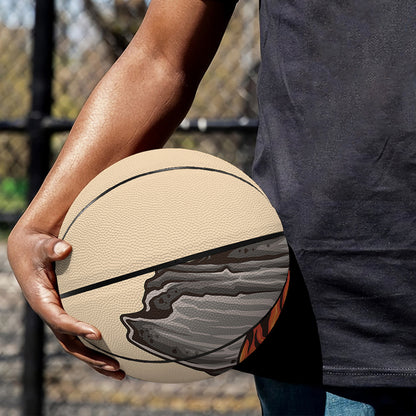 Japanese Tiger Tattoo Print Basketball