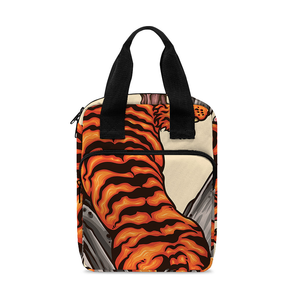 Japanese Tiger Tattoo Print Bible Tote Bag