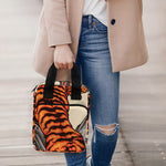 Japanese Tiger Tattoo Print Bible Tote Bag