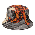 Japanese Tiger Tattoo Print Bucket Hat