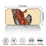 Japanese Tiger Tattoo Print Car Windshield Sun Shade