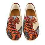 Japanese Tiger Tattoo Print Casual Shoes