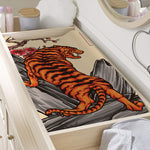 Japanese Tiger Tattoo Print Changing Pad Cover