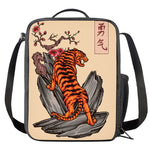 Japanese Tiger Tattoo Print Crossbody Lunch Bag