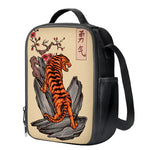Japanese Tiger Tattoo Print Crossbody Lunch Bag