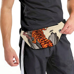 Japanese Tiger Tattoo Print Fanny Pack