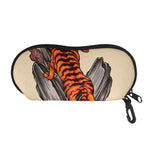 Japanese Tiger Tattoo Print Glasses Case