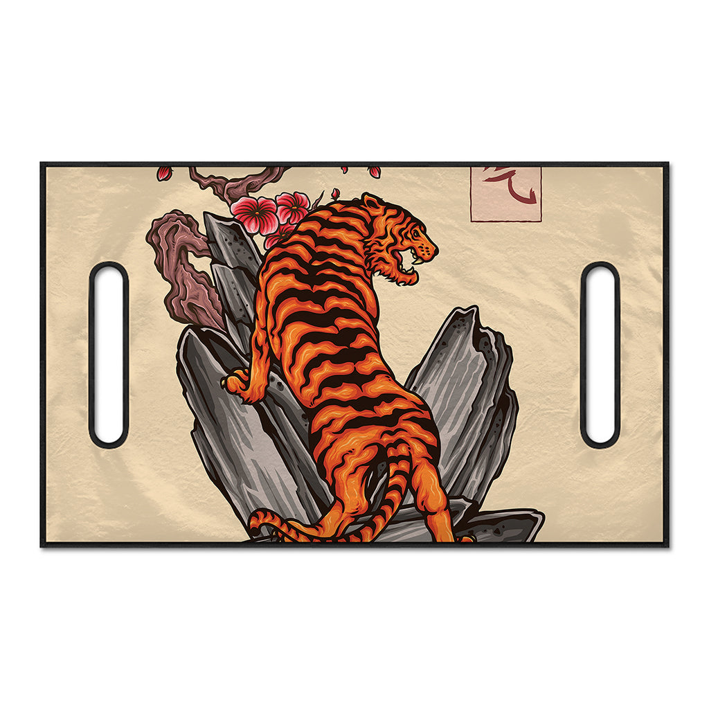 Japanese Tiger Tattoo Print Golf Cart Seat Cover