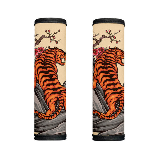 Japanese Tiger Tattoo Print Handle Covers