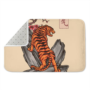 Japanese Tiger Tattoo Print Indoor Door Mat