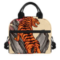 Japanese Tiger Tattoo Print Insulated Lunch Bag