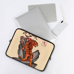 Japanese Tiger Tattoo Print Laptop Sleeve