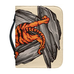 Japanese Tiger Tattoo Print Leather Bible Cover