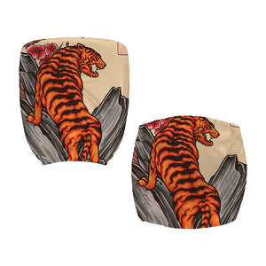 Japanese Tiger Tattoo Print Office Chair Cover