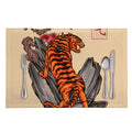 Japanese Tiger Tattoo Print Placemat