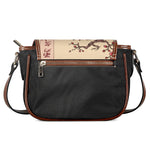 Japanese Tiger Tattoo Print Saddle Bag