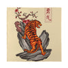 Japanese Tiger Tattoo Print Silk Bandana