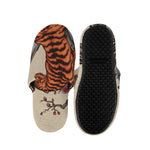 Japanese Tiger Tattoo Print Slippers