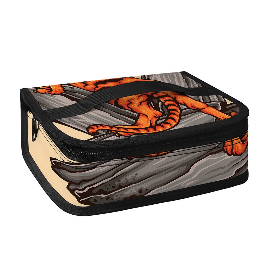 Japanese Tiger Tattoo Print Small Lunch Bag